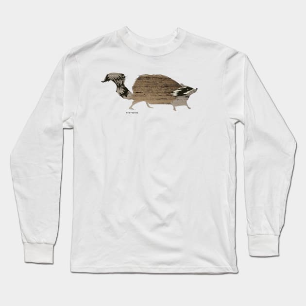 Racoon : Long Sleeve T-Shirt by Annie Pom Freitag